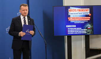 Błaszczak zapowiada bankructwo MON. Padł termin