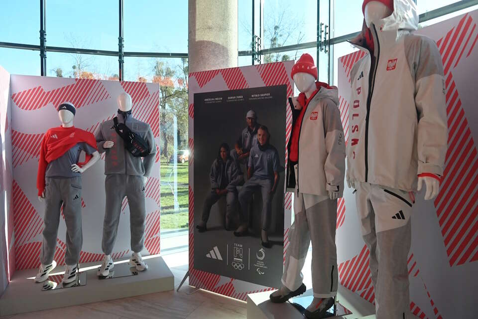 Prezentacja kolekcji olimpijskiej polskiej kadry na zimowe Igrzyska Olimpijskie Mediolan-Cortina 2026 / autor: PAP/Piotr Nowak
