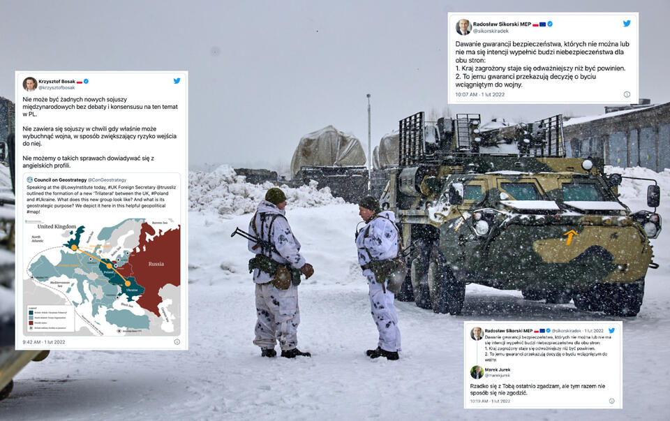 Ukraińscy żołnierze  / autor: EPA/PAP/Twitter