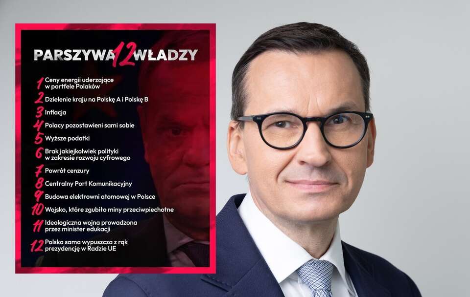 Mateusz Morawiecki / autor: Fratria/FB