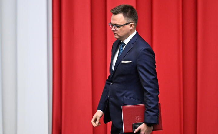 Marszałek Sejmu Szymon Hołownia / autor: PAP