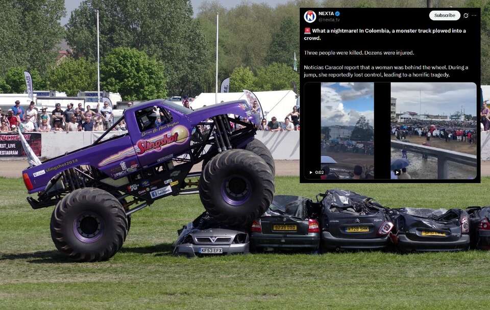 Tragedia w Kolumbii! Monster truck wjechał w tłum ludzi
