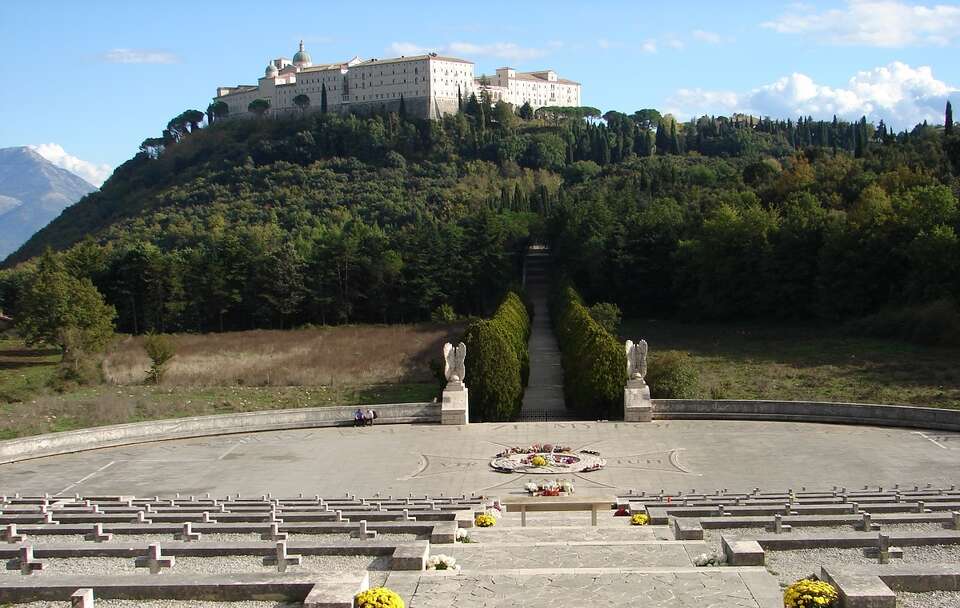Monte Cassino (zdj. archiwalne) / autor: Fratria