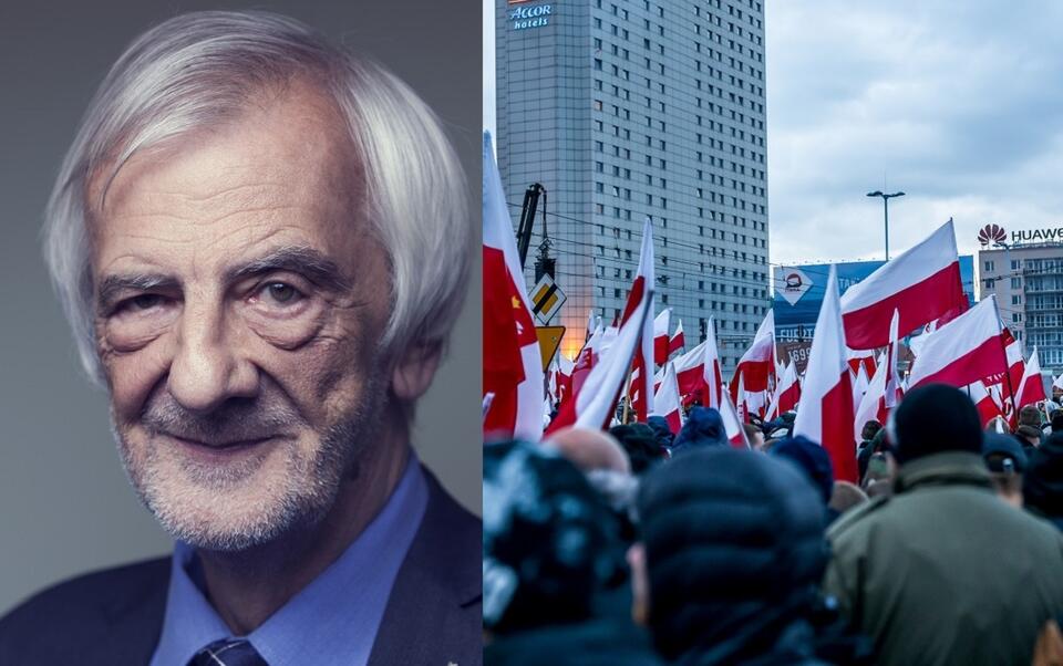 Ryszard Terlecki/Marsz Niepodległości w Warszawie (2017 r.) / autor: Fratria