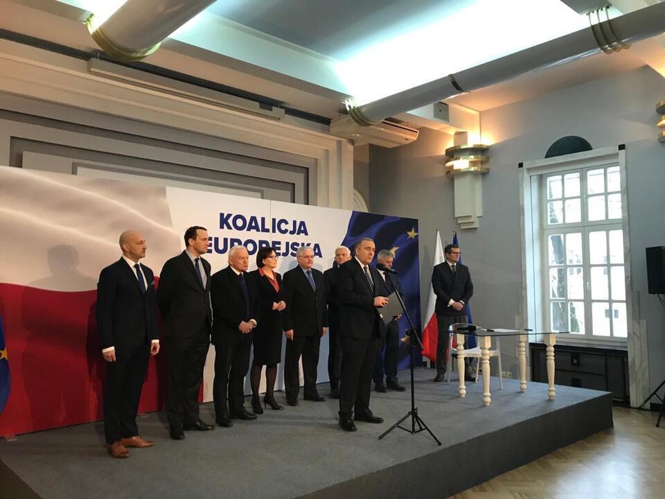 Foksal, apel o Koalicję Europejską / autor: Flickr: Platforma RP
