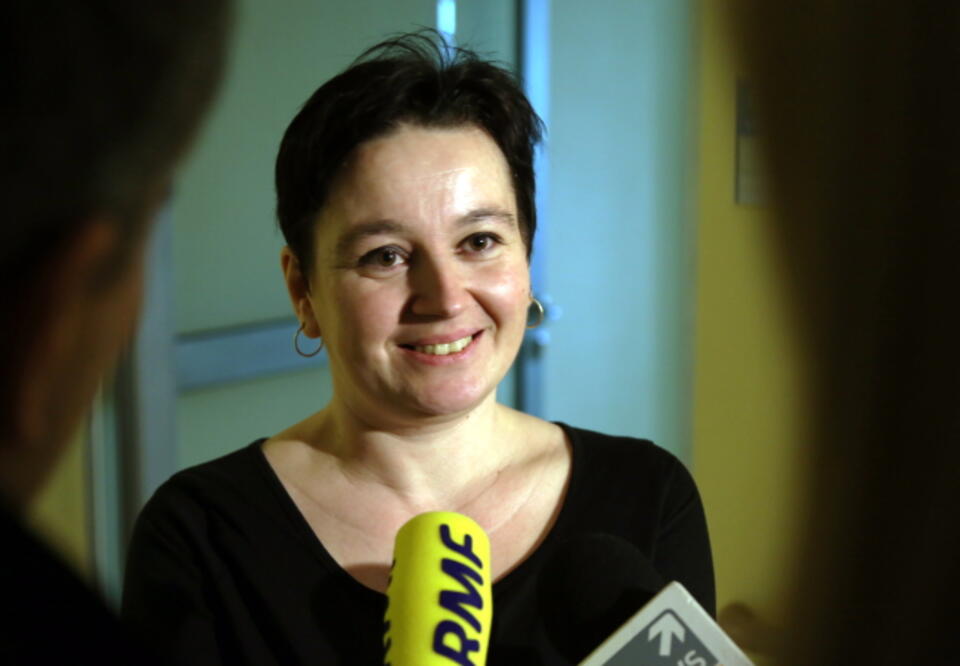Matka chłopca Justyna Kowalczyk; fot. PAP/Tomasz Gzell