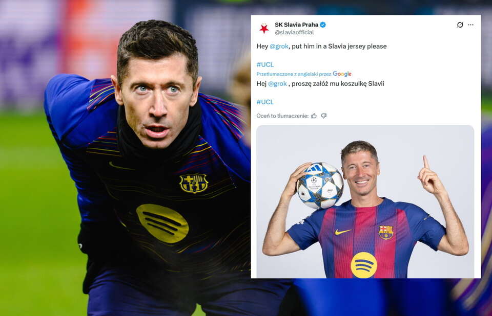 Robert Lewandowski strzelił samobójczą bramkę / autor: PAP/EPA