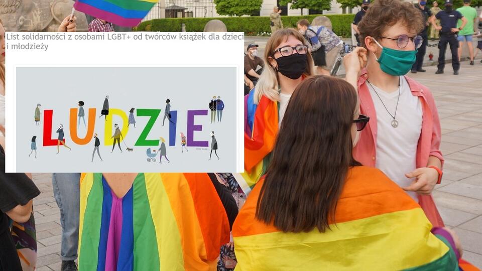 LGBT / autor: Fratria/screen/polskailustracjadladzieci.pl