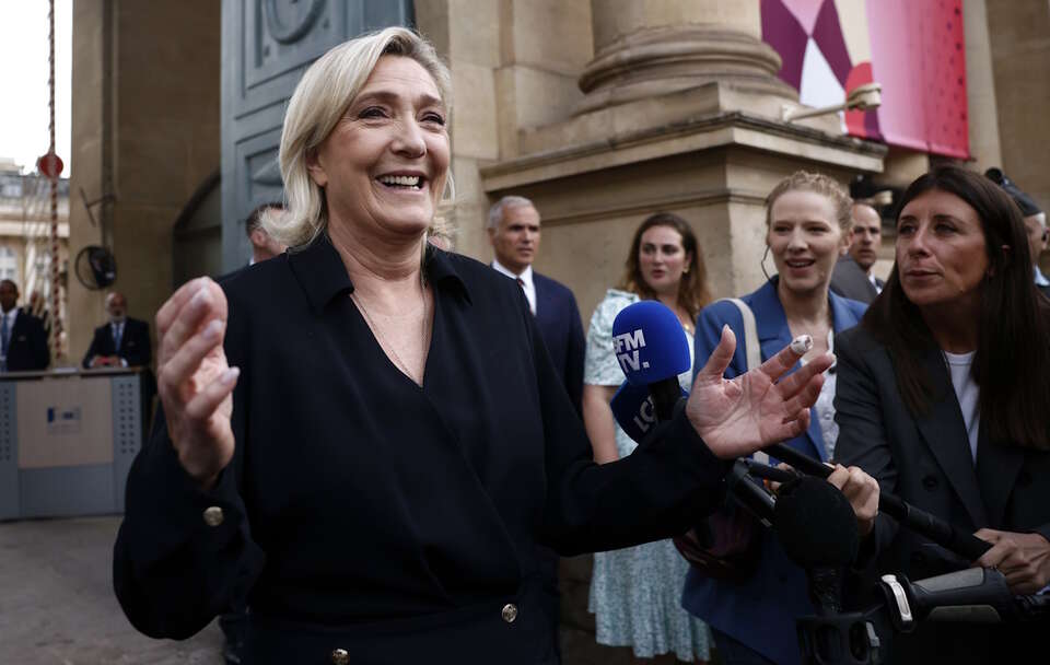 Le Pen znów na czele frakcji RN we francuskim parlamencie