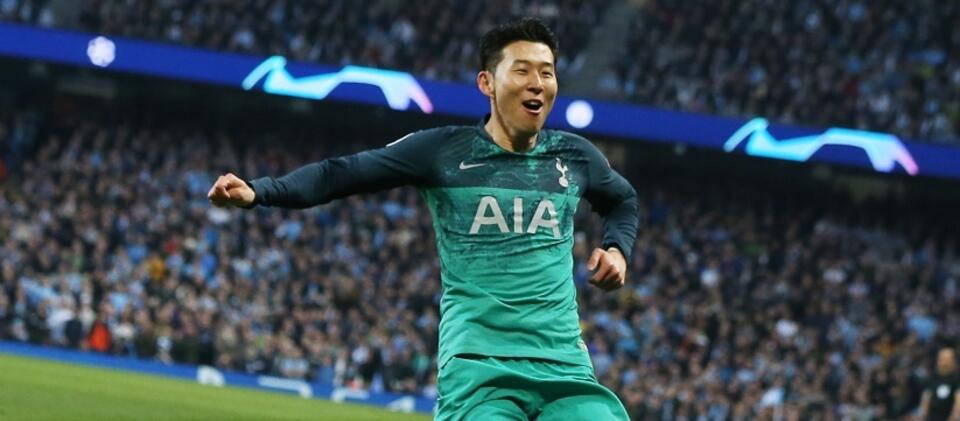 Heung-Min Son strzelił dwa gole dla Tottenhamu / autor: PAP/EPA