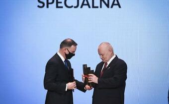 Glapiński uhonorowany Nagrodą Gospodarczą przez prezydenta