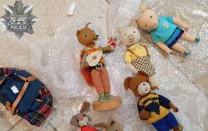 Odzyskano lalki służące do produkcji kultowych bajek! / autor: Łódzka Policja