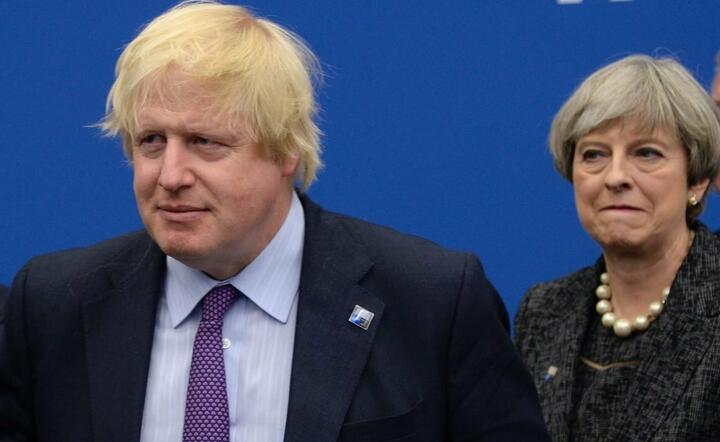 premier Wielkiej Brytanii Boris Johnson i Theresa May / autor: Cailean Neal - Friends Only/Twitter