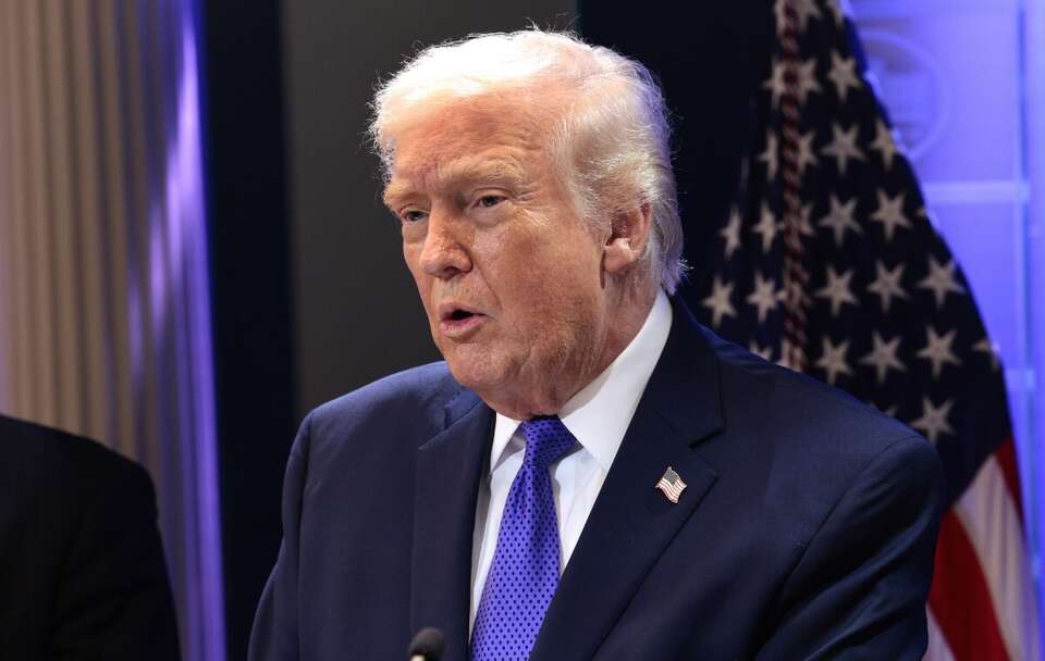 Donald Trump / autor: PAP/EPA/SHAWN THEW