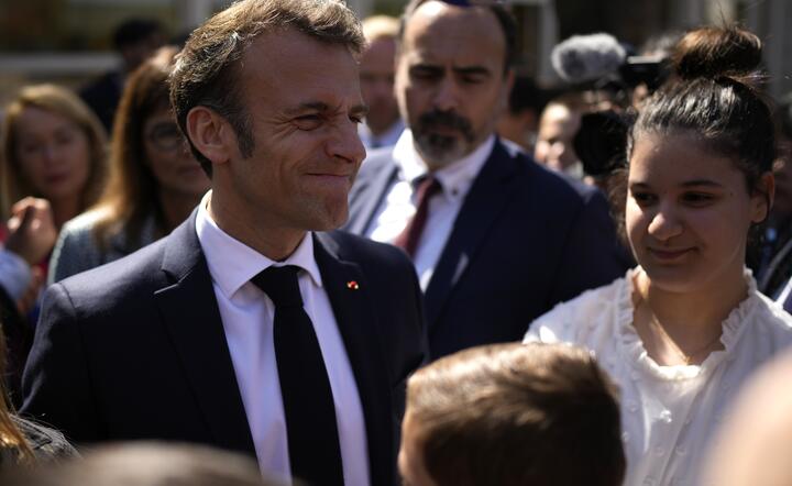 Prezydent Francji Emmanuel Macron / autor: pap