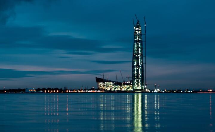 wieża Gazpromu / autor: Pixabay