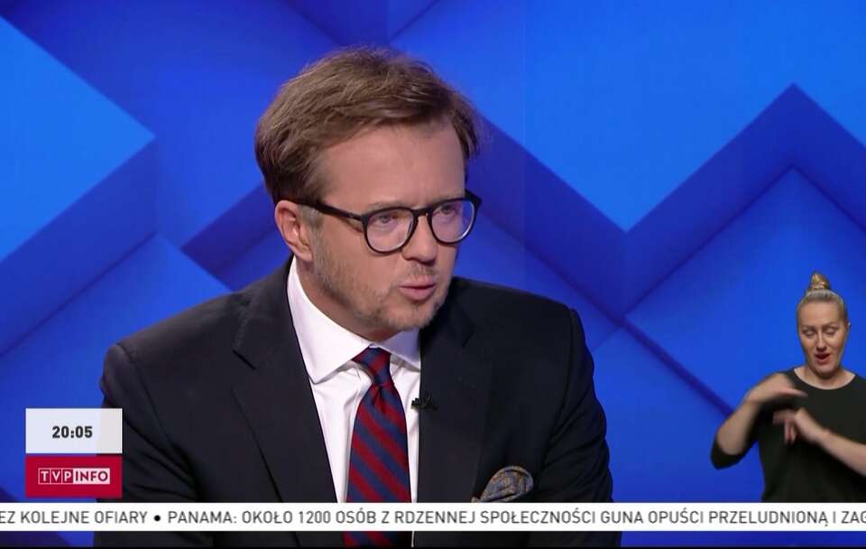 Michał Wawrykiewicz / autor: wPolityce.pl/TVP Info (screenshot)