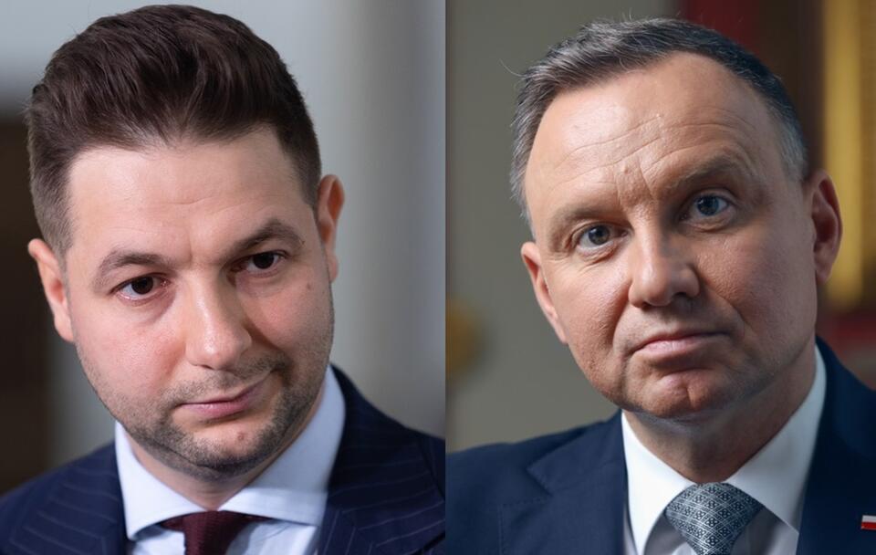 Patryk Jaki/Andrzej Duda / autor: Fratria