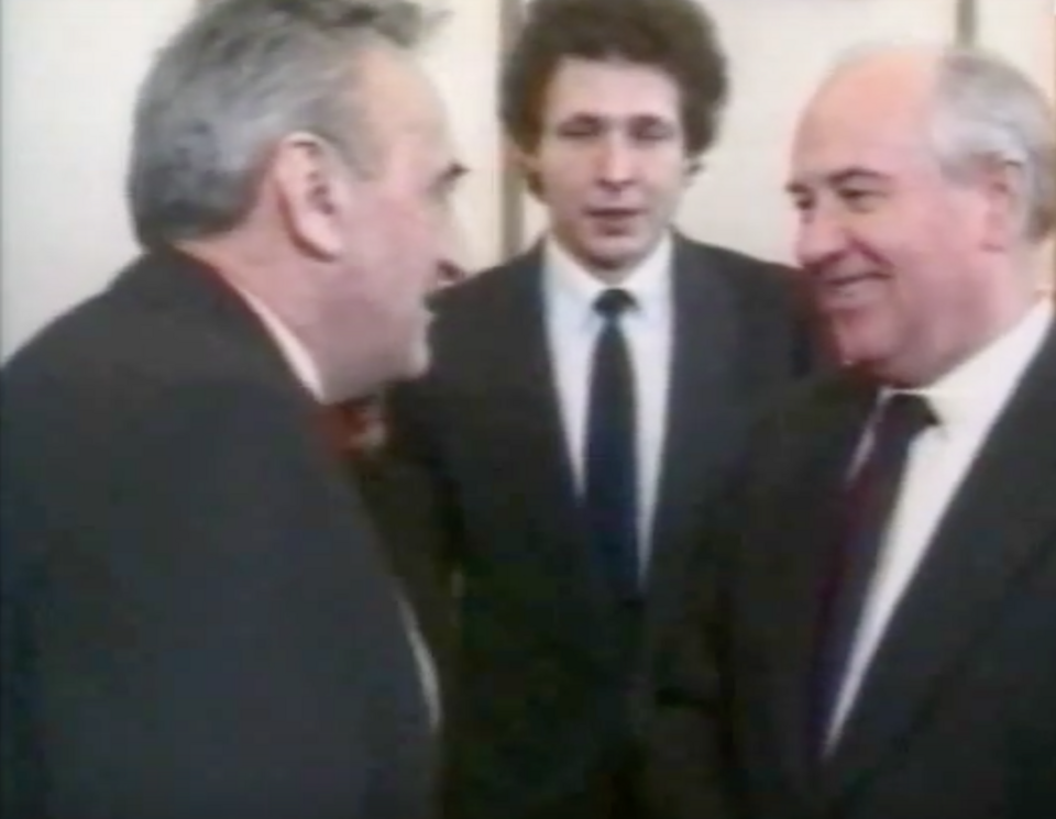 Spotkanie Mazowiecki-Gorbaczow w Moskwie / autor: Youtube
