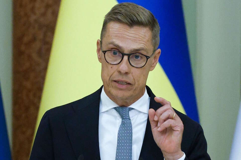 Prezydent Finlandii Alexander Stubb / autor: PAP/EPA