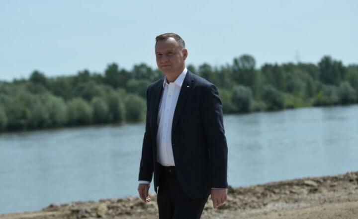 Prezydent zainaugurował budowę nowego mostu na Wiśle [VIDEO]