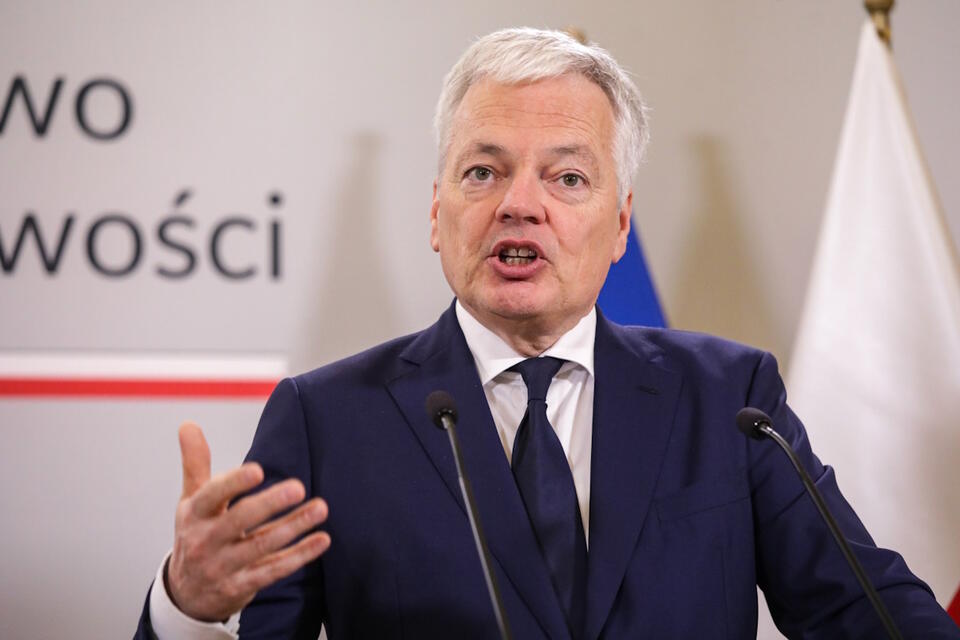 Didier Reynders / autor: PAP/Tomasz Gzell