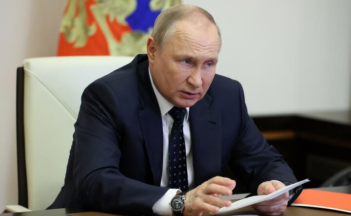 Prezydent Rosji Władimir Putin  / autor: PAP/EPA/MIKHAIL METZEL / KREMLIN POOL / SPUTNIK