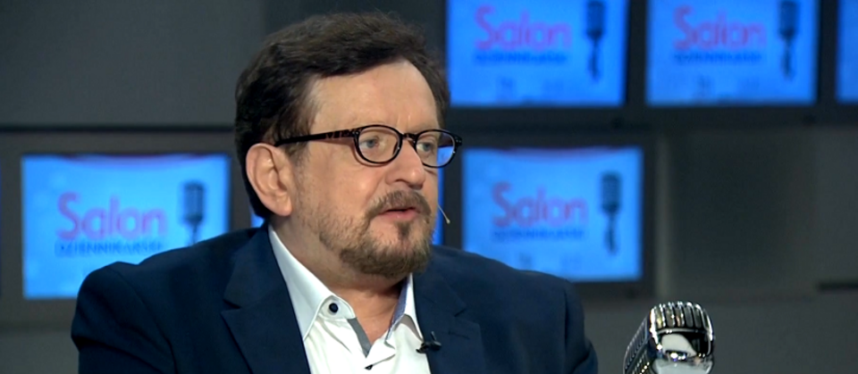 Stanisław Janecki w Salonie Dziennikarskim / autor: wPolityce.pl/TVP Info