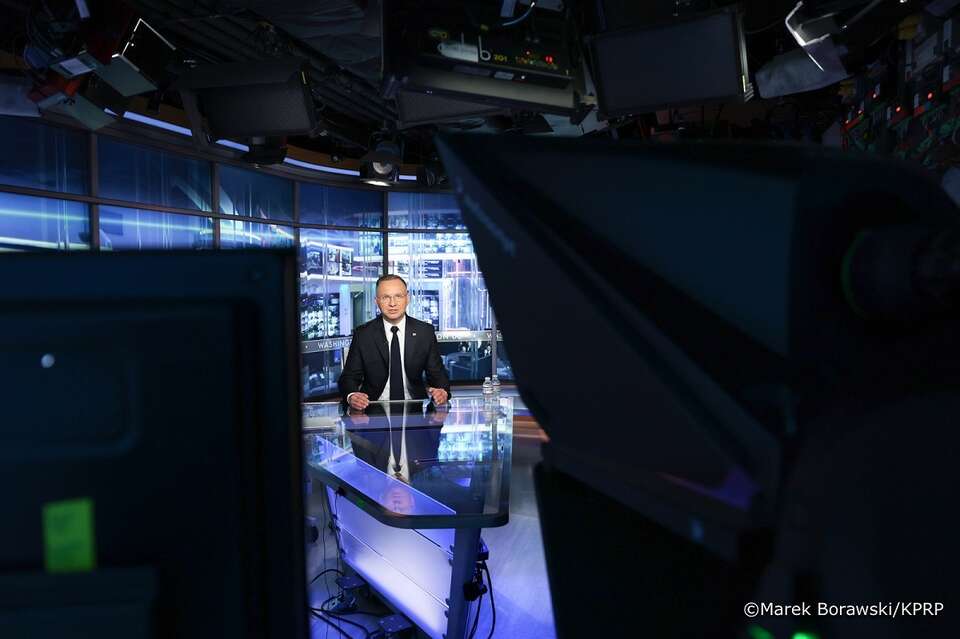 Prezydent Duda w Fox News. Mówił m.in. o NATO i Trumpie