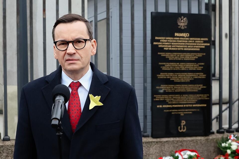 Mateusz Morawiecki  / autor: screenshot Twitter Kancelaria Premiera 