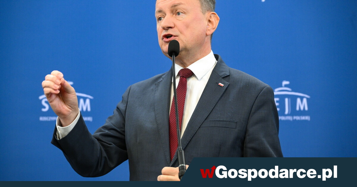 Mariusz Błaszczak: władza szykuje skok na państwowe spółki