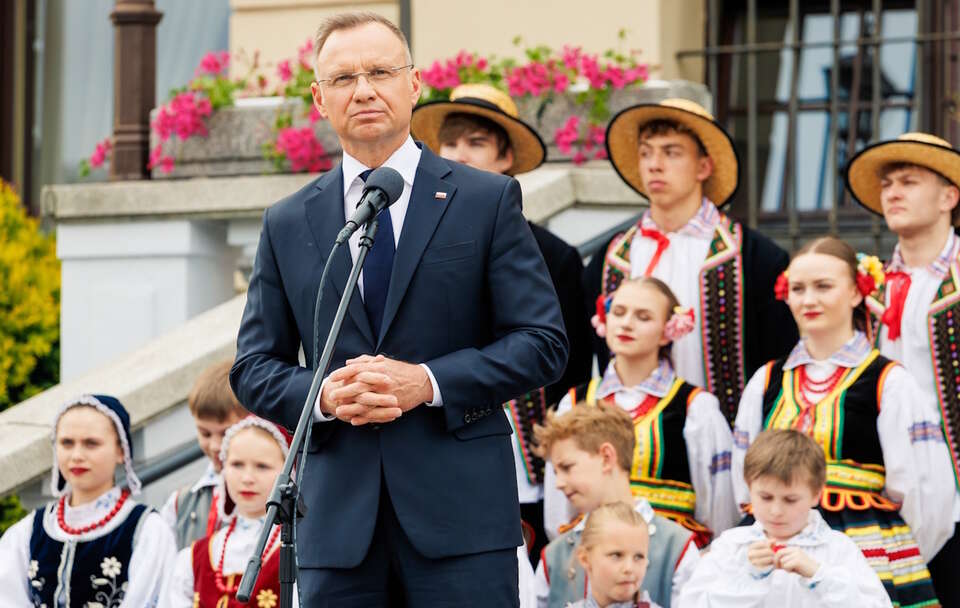 Prezydent Andrzej Duda / autor: PAP/Marek Zakrzewski