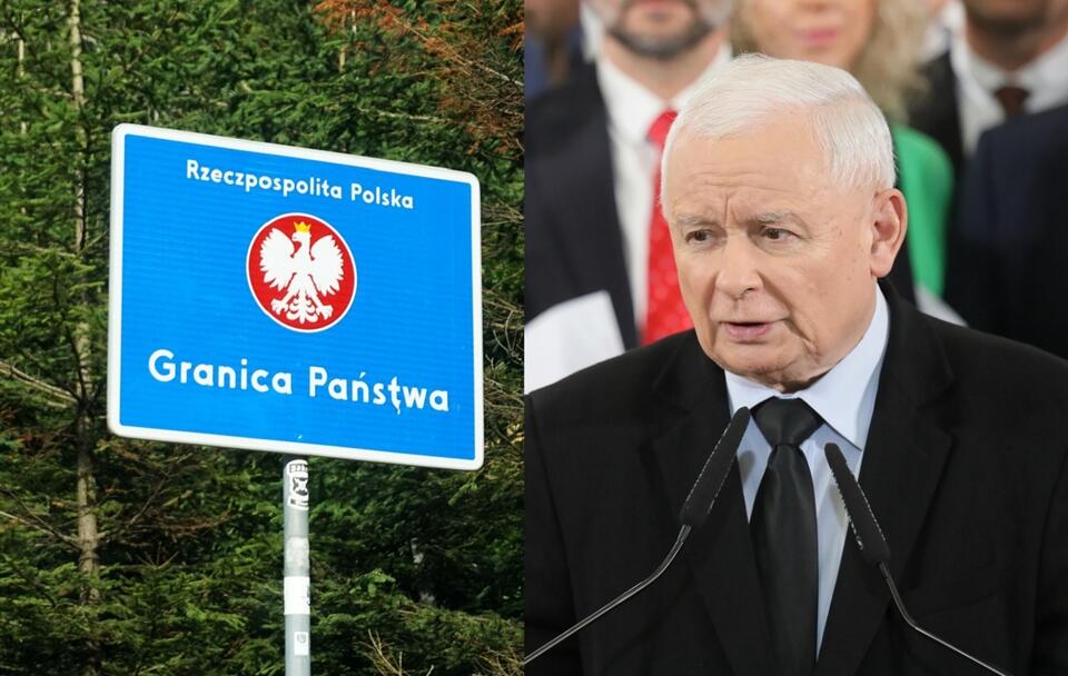 granica polsko-czeska; wicepremier, prezes PiS Jarosław Kaczyński w Pruszkowie / autor: Fratria; PAP/Paweł Supernak