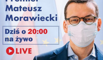 Dziś o 20 konferencja premiera Morawieckiego dot. pandemii