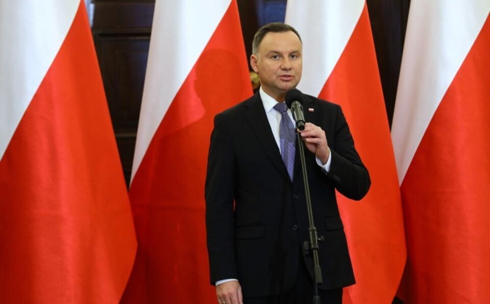 Prezydent Andrzej Duda / autor:  	PAP/Rafał Guz