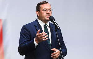 Minister rolnictwa i rozwoju wsi Stefan Krajewski  / autor: PAP/Piotr Nowak