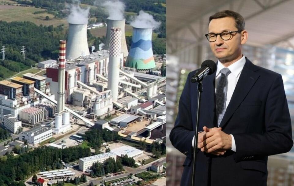 Elektrownia "Turów"/Premier Mateusz Morawiecki / autor: gkpge.pl; PAP/Hanna Bardo