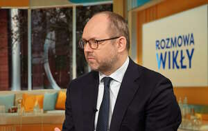 Na zdjęciu szef polityki zagranicznej w KP Marcin Przydacz na antenie Telewizji wPolsce24 / autor: Telewizja wPolsce24