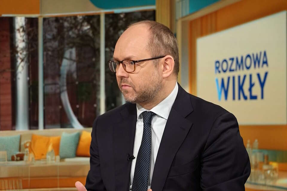 Na zdjęciu szef polityki zagranicznej w KP Marcin Przydacz na antenie Telewizji wPolsce24 / autor: Telewizja wPolsce24