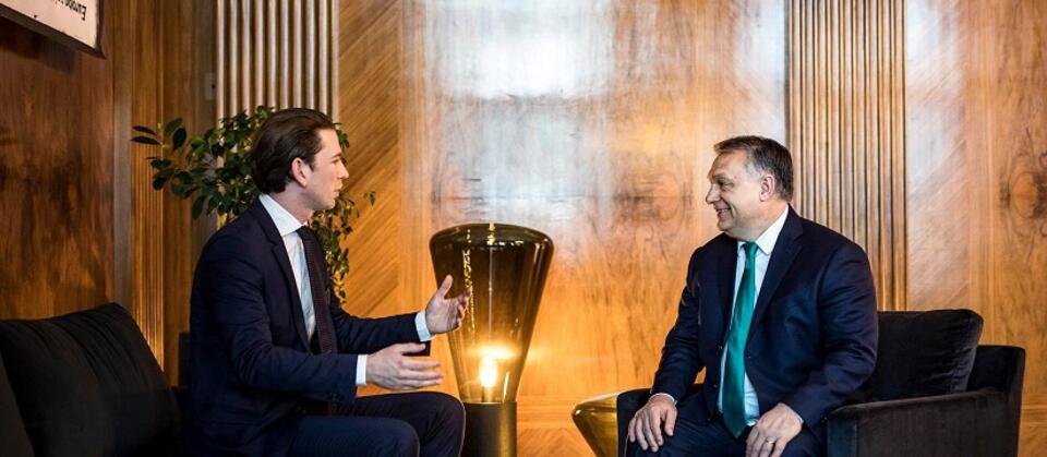 Sebastian Kurz, Viktor Orban / autor: Facebook/Viktor Orban