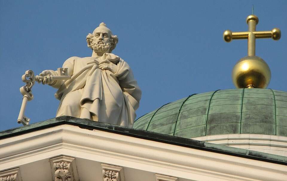 *W Watykanie trwają zdjęcia do dokumentu poświęconego odkryciu grobu św. Piotra. / autor: Przemek P, CC BY-SA 3.0 <https://creativecommons.org/licenses/by-sa/3.0>, via Wikimedia Commons