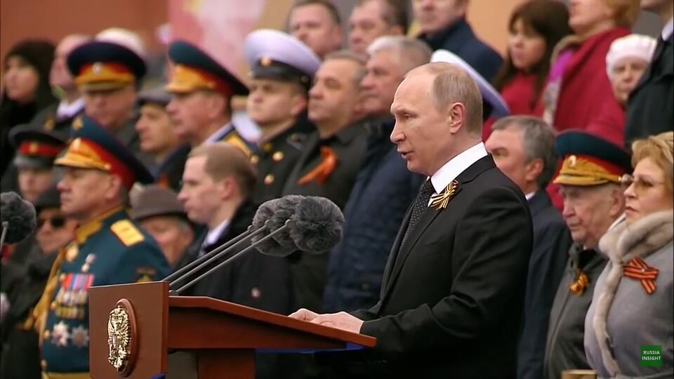 Putin w Dniu Zwycięstwa / autor: Youtube
