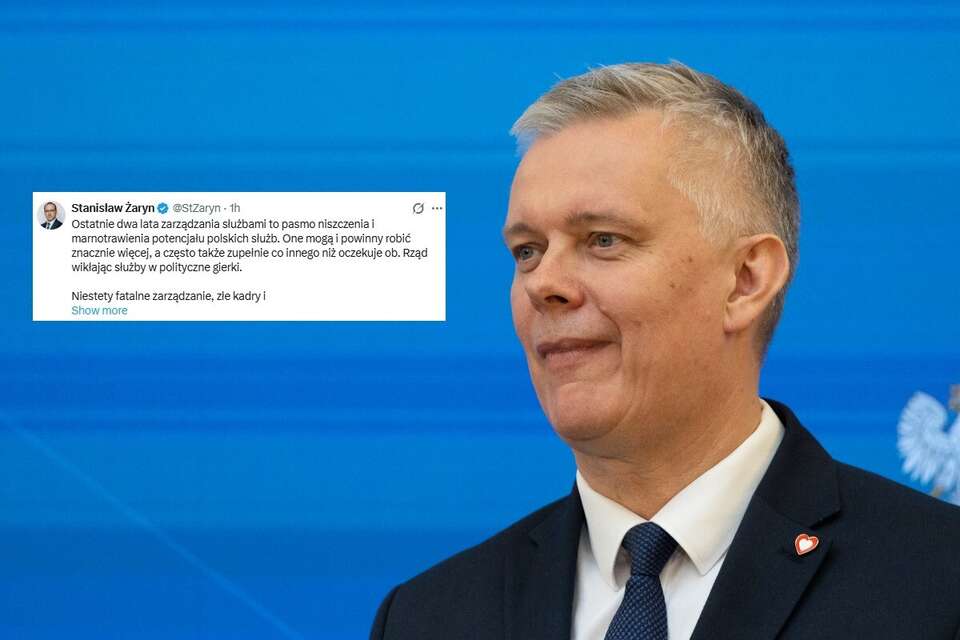 Zaryn bluntly about Siemoniak's actions: "A streak of destruction".