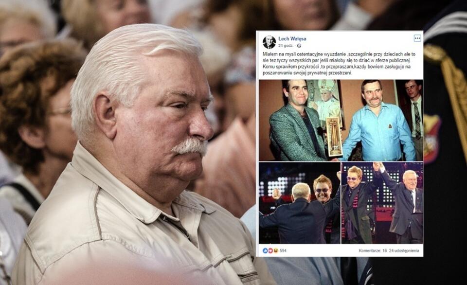 Lech Wałęsa / autor: Fratria; Facebook/Lech Wałęsa