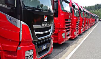 Mniej rejestracji nowych ciężarówek i autobusów