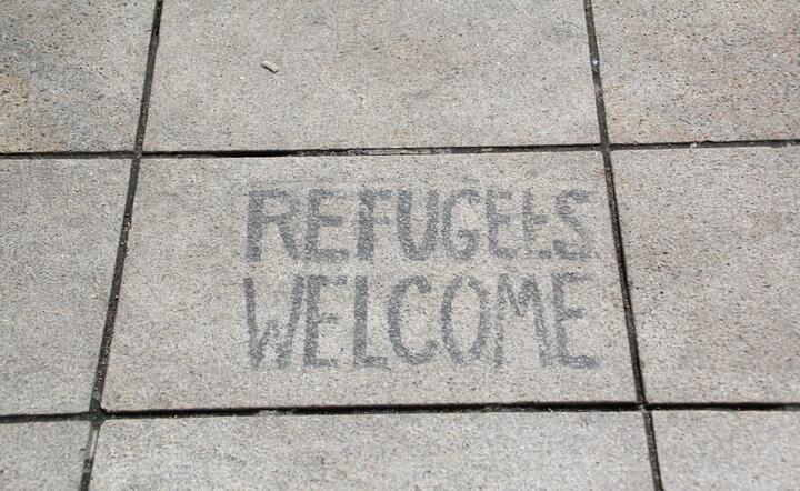 Refugees Welcome / autor: fot. Fratria