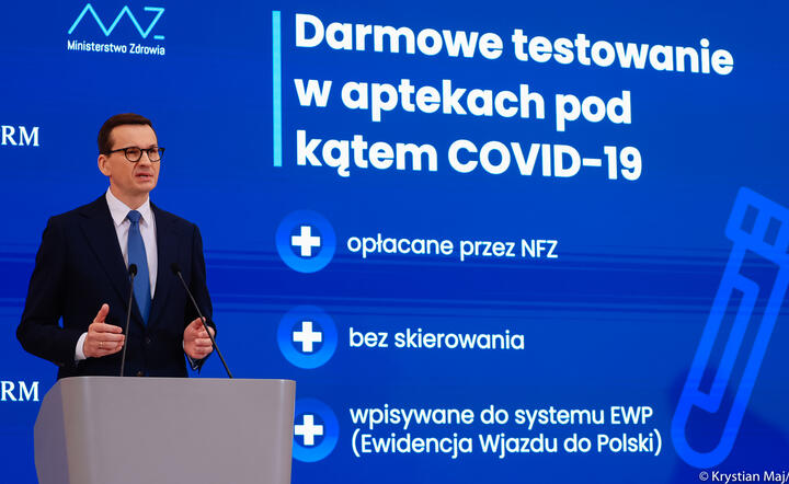 Premier Mateusz Morawiecki / autor: Twitter/KPRM 