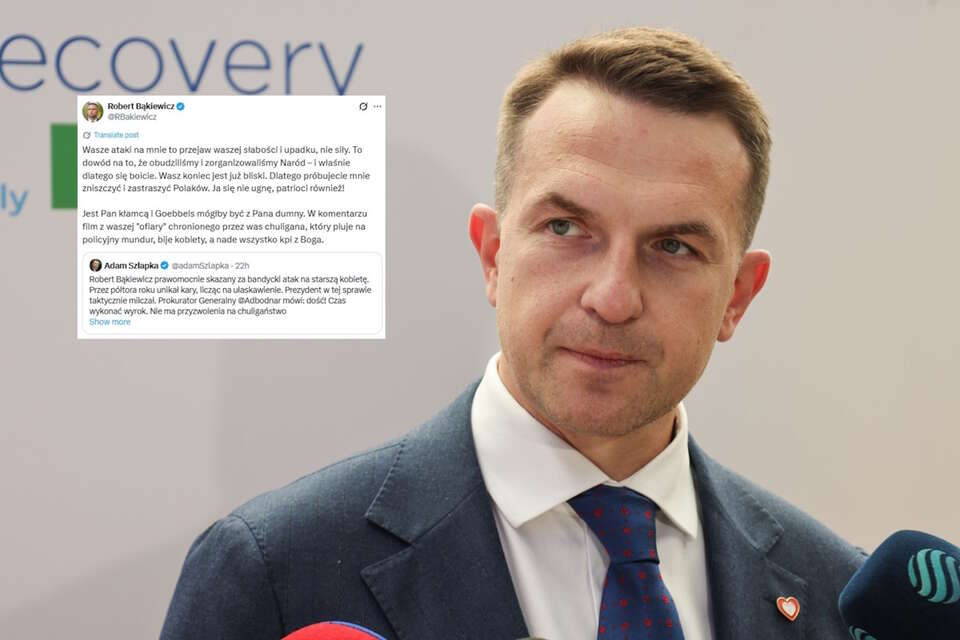 Adam Szłapka / autor: PAP-Albert Zawada/X-Robert Bąkiewicz, screen