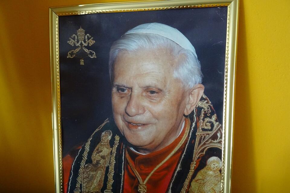 Portret Benedykta XVI / autor: Fratria