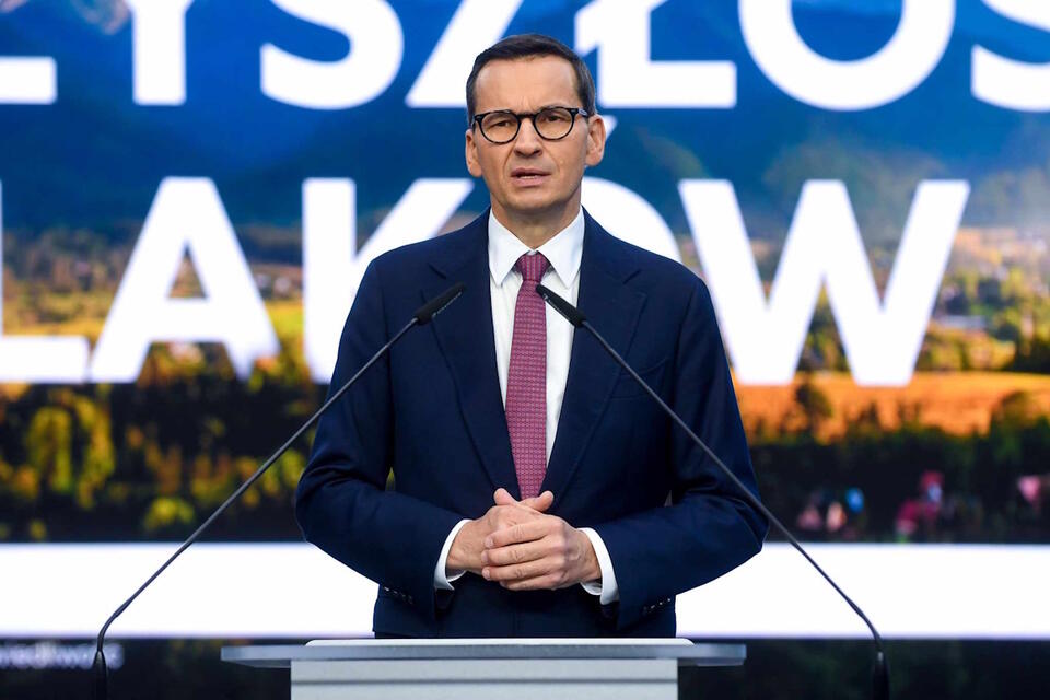 Premier Mateusz Morawiecki  / autor: Screenshot Twitter @pisorgpl